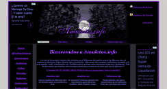 Desktop Screenshot of amuletos.info
